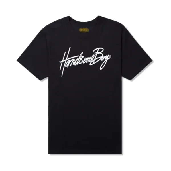 Handsome Boys Club Hancock Script T Shirt (1)