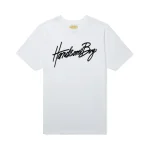 Handsome Boys Club Hancock Script T Shirt White (1)