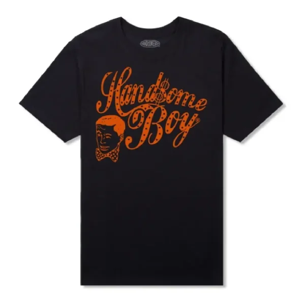Handsome Boys Club Script Men’s T Shirt (1)